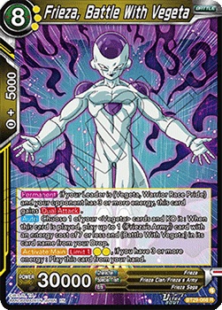 Frieza, Battle With Vegeta