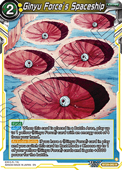 Ginyu Force's Spaceship