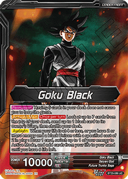 Goku Black // SS Rosé Goku Black, Future of Despair (V.1 - Uncommon)