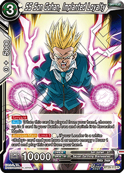 SS Son Gohan, Implanted Loyalty