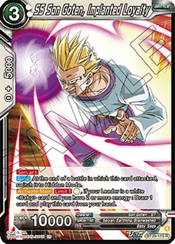 SS Son Goten, Implanted Loyalty