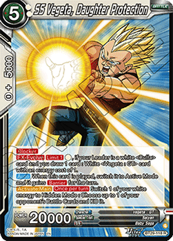 SS Vegeta, Daughter Protection