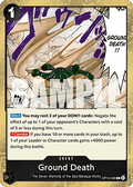 Ground Death (OP14-096) (V.1)