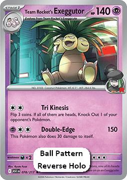 Team Rocket's Exeggutor