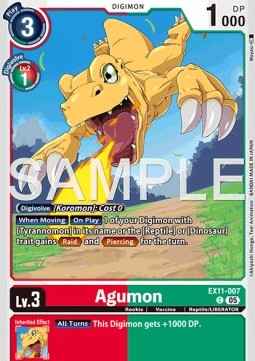Agumon (EX11-007) (V.1)