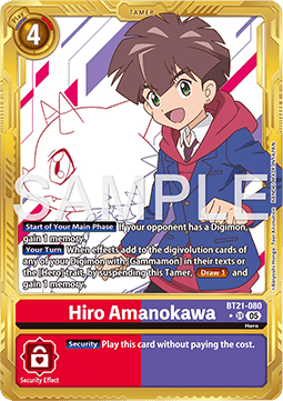 Hiro Amanokawa (BT21-080) (V.2)