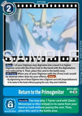 Return to the Primogenitor (BT17-097)