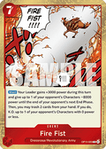 Fire Fist (OP15-020)