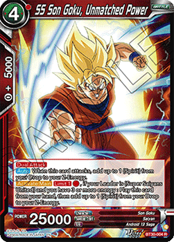 SS Son Goku, Unmatched Power
