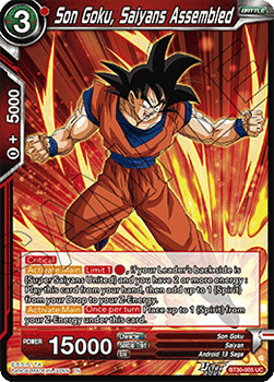 Son Goku, Saiyans Assembled
