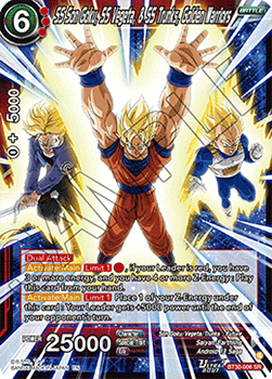 SS Son Goku, SS Vegeta, & SS Trunks, Golden Warriors