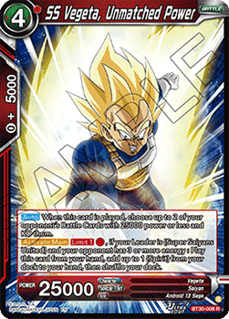 SS Vegeta, Unmatched Power