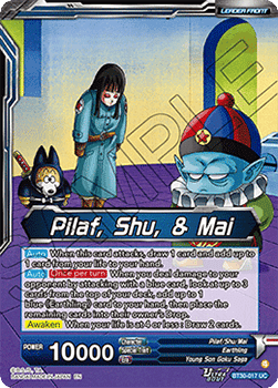 Pilaf, Shu, & Mai // Pilaf, Shu, & Mai, Entrusted Ambitions (V.1 - Uncommon)