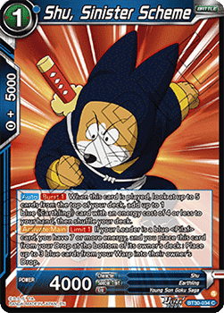 Shu, Sinister Scheme