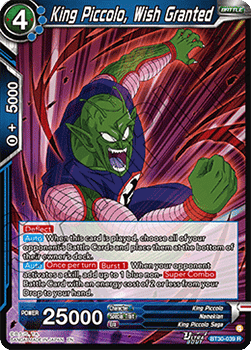 King Piccolo, Wish Granted
