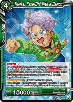 Trunks, Face-Off With a Demon