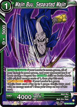 Majin Buu, Separated Majin