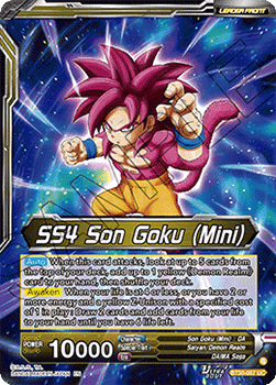 SS4 Son Goku (Mini) // SS4 Son Goku, Apex Evolution (V.1 - Uncommon)