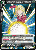 Android 18, Backing Up Comrades