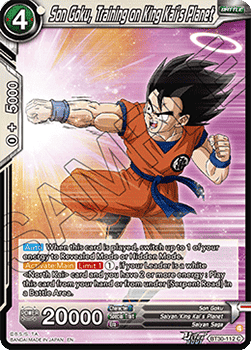 Son Goku, Training on King Kai's Planet