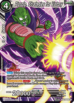 Piccolo, Strategies for Victory