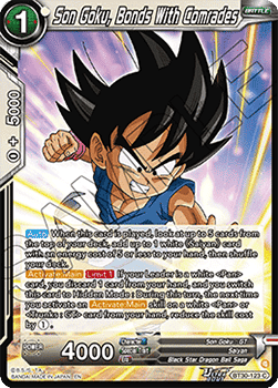 Son Goku, Bonds With Comrades