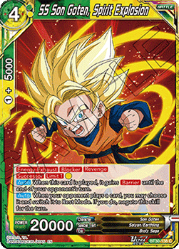 SS Son Goten, Spirit Explosion (V.1 - Common)