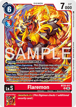 Flaremon (BT25-017)