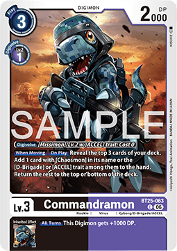Commandramon (BT25-063)