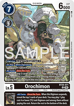 Orochimon (BT25-071)