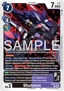 Shutmon (BT25-072)