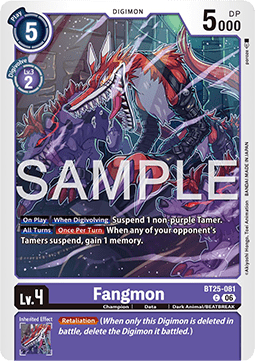 Fangmon (BT25-081)