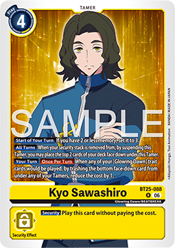 Kyo Sawashiro (BT25-088) (V.1)