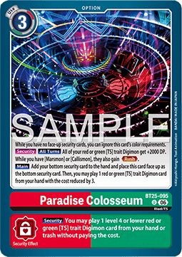 Paradise Colosseum (BT25-095)