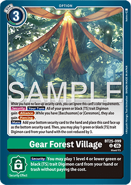Gear Forest Village (BT25-099)