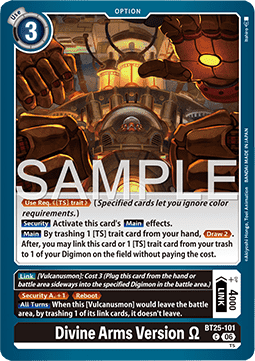 Divine Arms Version Ω (BT25-101)