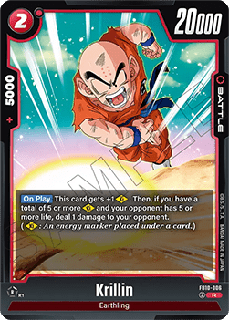 Krillin (FB10-006) [Fusion World] (V.1 - Rare)