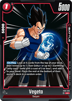 Vegeta (FB10-016) [Fusion World]