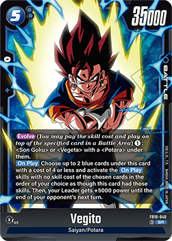 Vegito (FB10-040) [Fusion World] (V.1 - Super Rare)