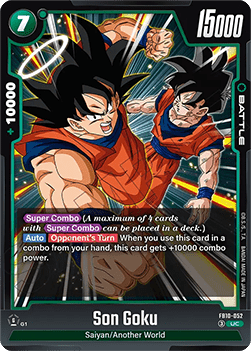 Son Goku (FB10-052) [Fusion World] (V.1 - Uncommon)