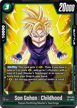 Son Gohan : Childhood (FB10-054) [Fusion World]