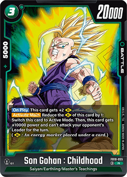 Son Gohan : Childhood (FB10-055) [Fusion World]