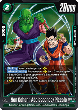 Son Gohan : Adolescence/Piccolo (FB10-057) [Fusion World] (V.1 - Rare)