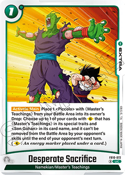 Desperate Sacrifice (FB10-072) [Fusion World]