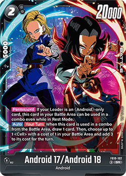 Android 17/Android 18 (FB10-102) [Fusion World] (V.1 - Super Rare)