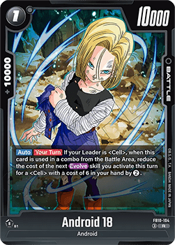 Android 18 (FB10-104) [Fusion World] (V.1 - Rare)