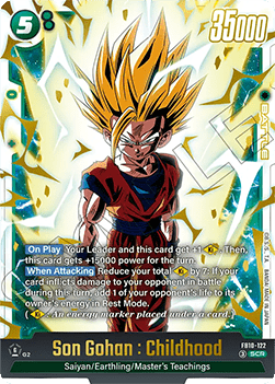 Son Gohan : Childhood (FB10-122) [Fusion World] (V.1 - Secret Rare)