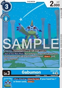 Gabumon (EX12-021) (V.1)