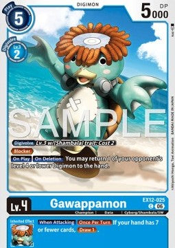 Gawappamon (EX12-025) (V.1)