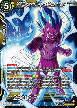 SSB (Duplicate) Vegeta, Perfect Copy